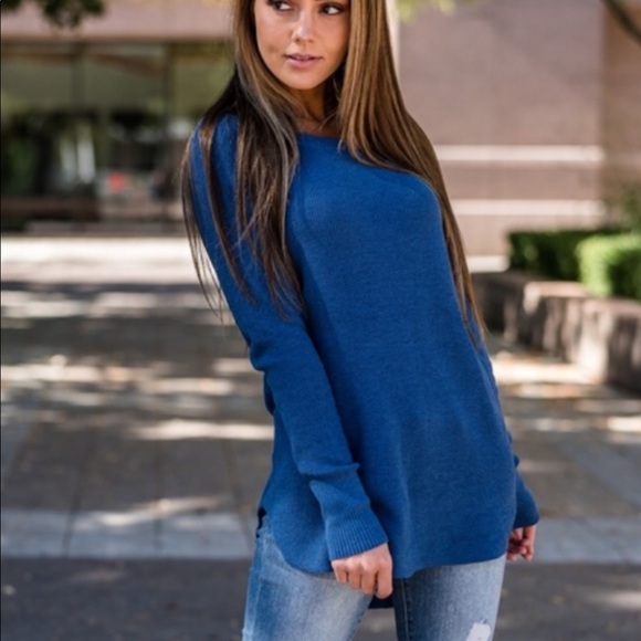 🍃🌸 Last one  Ribbed Knit Sweater - Picture 5 of 6